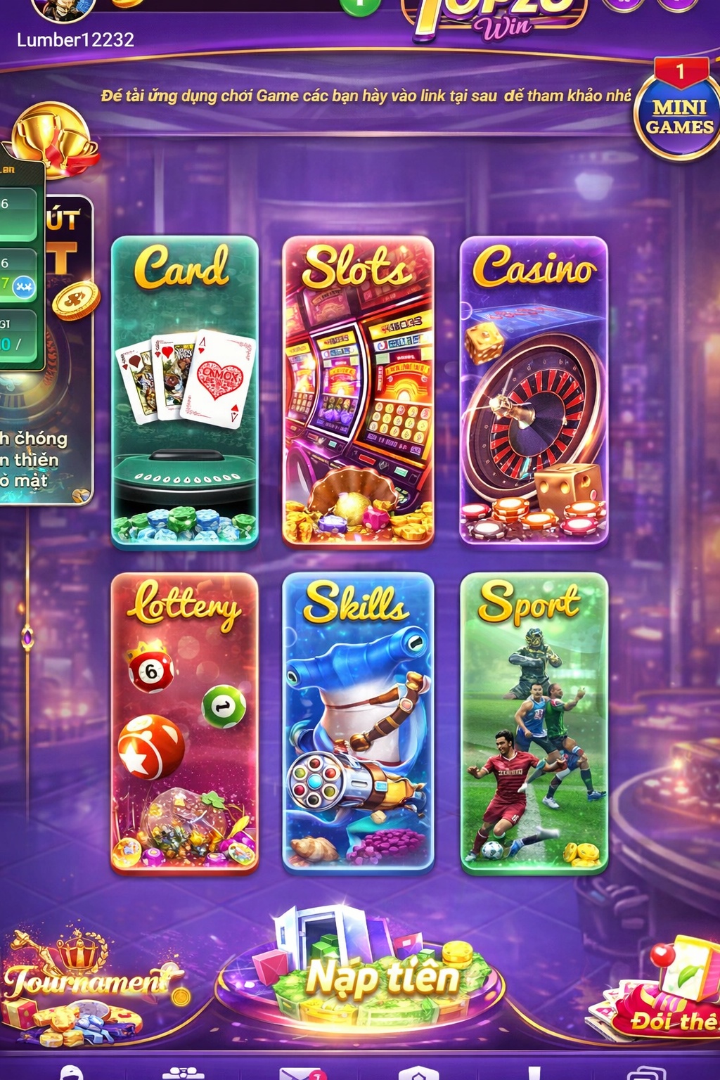 Club Vegas game